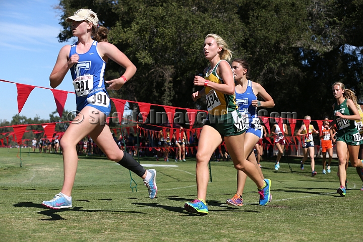 2013SIXCHS-106.JPG - 2013 Stanford Cross Country Invitational, September 28, Stanford Golf Course, Stanford, California.